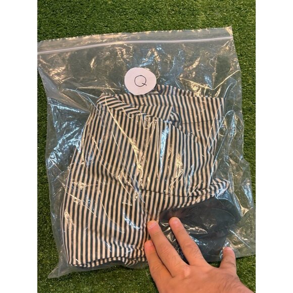 The Masters polo mens XL green white vintage pima cotton Amens corner retro Q - Picture 11 of 11